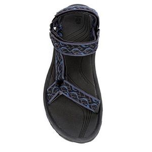 TEVA MENS HURRICANE 4 OUTDOOR SANDAL - BLUE